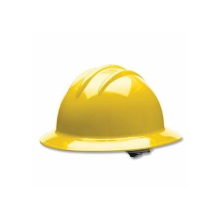 Bullard C30 Classic Full-Brim Hard Hat, 6-point Ratchet, Yellow 216-33YLR