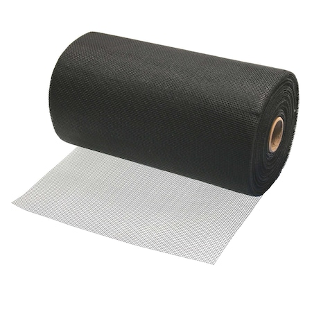 Prime-Line Screen Mesh Roll Standard Duty 8 in. x 100 ft., Charcoal (1 Roll) P 88305