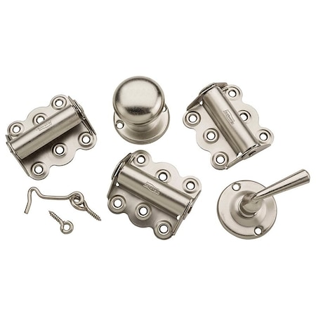 National Hardware V1771 Series Kit, Steel, Satin Nickel N100-013