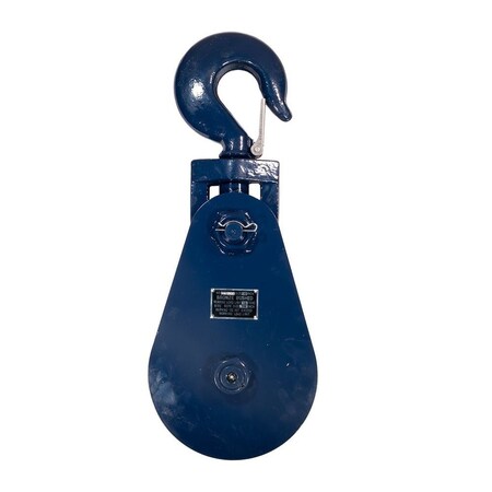 Mytee Products Snatch Block w/Hook WLL 15 Ton 10in Sheave 3/4in & 7/8in Wire Rope SB10-15