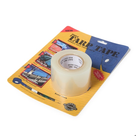 Tarps Now Clear Poly Tarp Repair Tape, 2'' X 35' Roll TA-TT2X35-CL