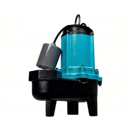 Little Giant Pump SewageEjectorPump, 20ft, 0.5hp, 115VAC 10SC-CIA-RF