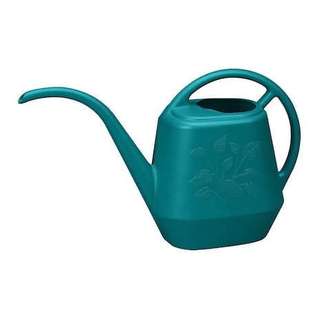 Bloem Aqua Rite AW21-26 Watering Can, 56 oz Can, Narrow Spout, Plastic, Bermuda Teal AW21-36