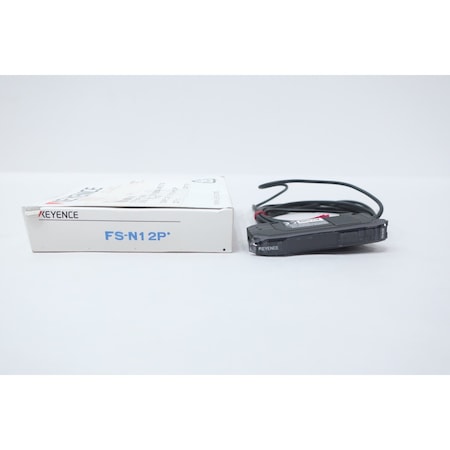 Keyence FIBER OPTIC AMPLIFIER 24V-DC FS-N12P