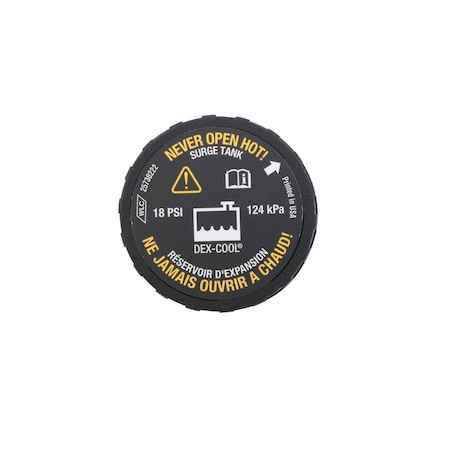 Acdelco CAP ASM-RAD SURGE TK, Radiator Cap,  RC104