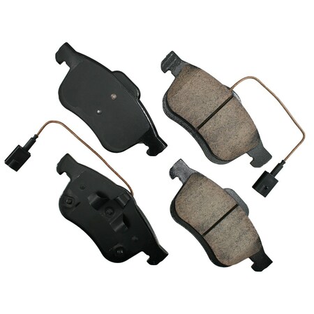 Akebono Akebono Performance Ceramic Brake Pads, Asp1721 ASP1721