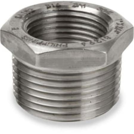 Gizmo 0.75 in. Stainless Steel Pipe Fitting Hex Bush GI3969802