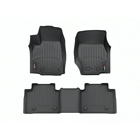 Weathertech Black, Front and Rear Floorliners 4417821-4416965