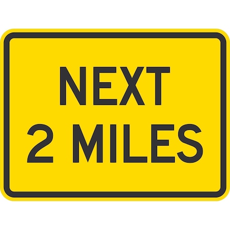 Lyle Next 2 Miles, 24x18, Diamond Grade, Yellow G-11721-DG_24x18