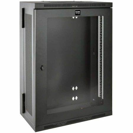 Eaton Tripp Lite Series SmartRack 18U Low-Profile Patch-Depth Wall-Mount Half-Height Rack SRW18US13G