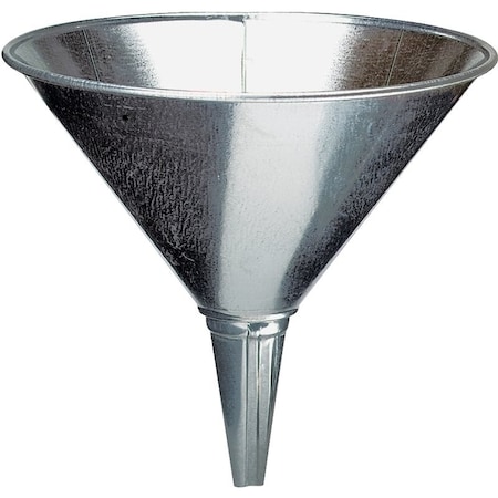 Amflo Lubrimatic Funnel, 2 qt, Steel, 8 in H 75-003