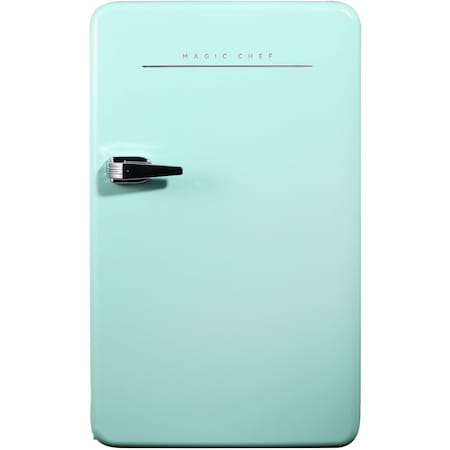 Magic Chef 3.2 cu. ft. Retro Mini Refrigerator in Black without Freezer MCR32CHM