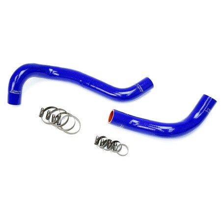 Hps Performance High Temp Reinforced Silicone Radiator Coolant Hose Kit, Blue, 57-1303-BLUE