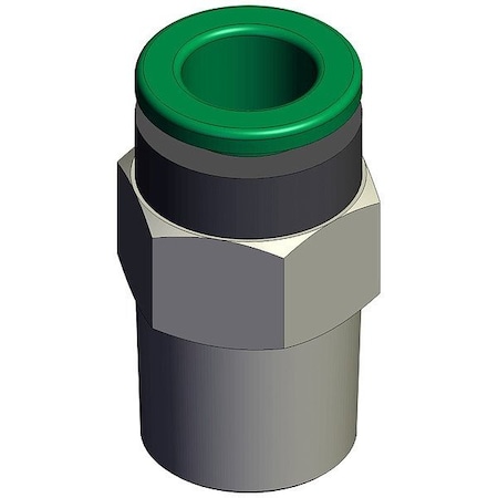 Smc Push-Fit Fitting, Straight KRH08-02S