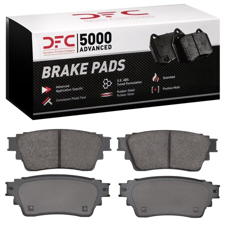 Dfc 5000 Advanced Disc Brake Pad Set,  1551-2135-00
