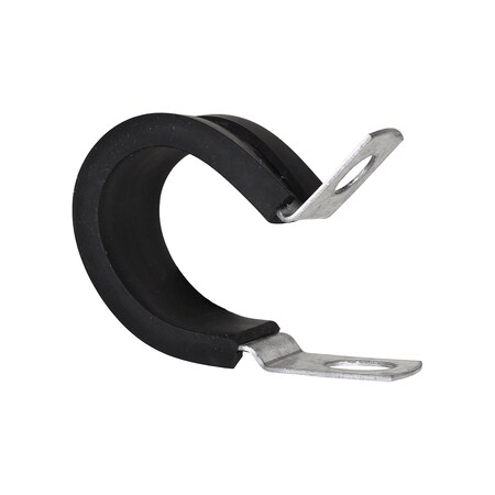 Auveco 3/4in Steel Clamp with Neoprene Jacket, 10PK 20506