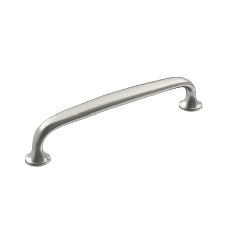 Amerock Renown 5-1/16 in 128 mm Center-to-Center Satin Nickel Cabinet Pull BP36795G10