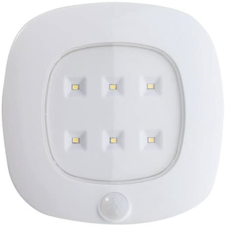 Fulcrum Ceiling Light, C Battery, 6-Lamp, LED Lamp, 125, White 30028-308