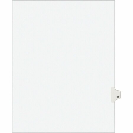Avery Dividers, Index, Sidetab, 19 25PK AVE01019