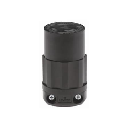 Leviton Industrial Grade Connector 30 Amp, 125 Volt 2613-PLB