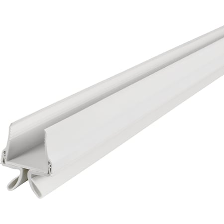 M-D Building Products Building Products CINCH 1.375'' W. x 2.125'' H. x 32'' L. Vinyl & Rubber White Door Bottom 43398