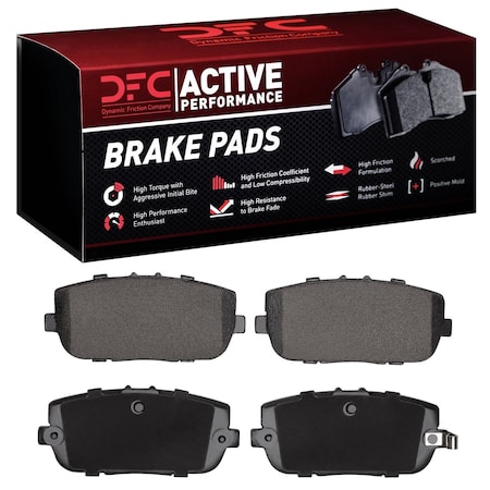 Dfc Active Performance, Disc Brake Pad Set,  1115-1180-00