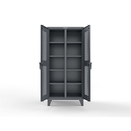 Strong Hold 12 GA Extreme Duty Ventilated (Diamond) Double Shift Cabinet 36-DS-V-248