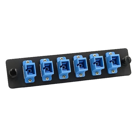 Fibertronics Fiber Optic Adapter Plate LGX-SCSX-6B
