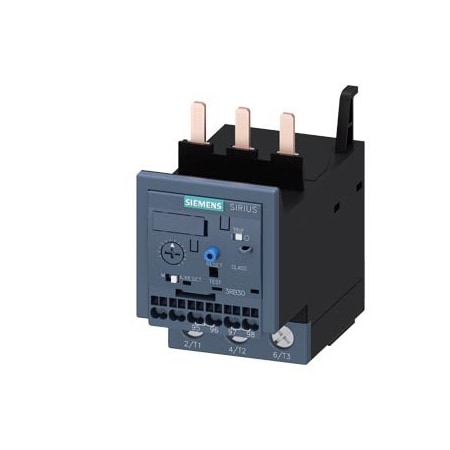 Siemens Overload Relay, 1NC/1NO, 20 A Min current, 80 A Max current 3RB3036-1WD0