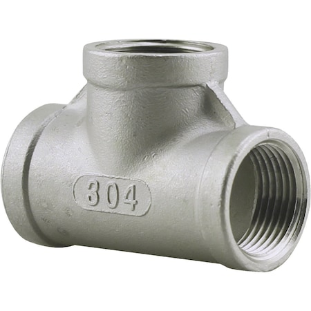 Plumbeeze PLUMB-EEZE 1'' FIP Stainless Steel Tee U2-SST-10