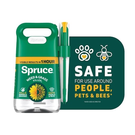 Spruce Snap & Spray Powered Weed and Grass Killer RTU Liquid 64 fl. oz. 810121300008