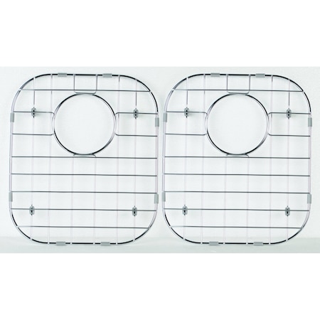 Msi Stainless Steel Sink Grid - Fits 50/50 Double Bowl Sink 31in x 18in ZOR-STL-GRID-0001