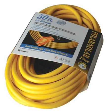 Southwire 50' Yellow Polar-Solar Plus Three-Way P 172-03488