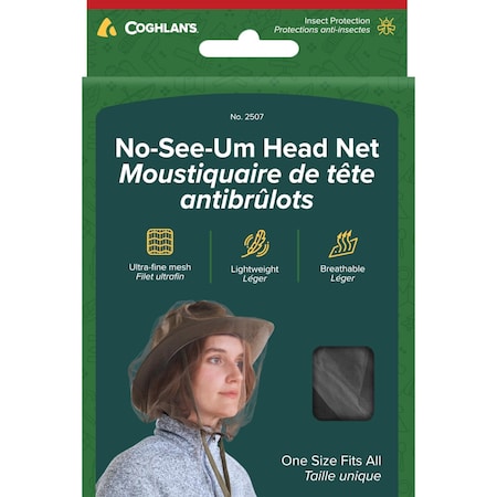 Coghlans Coghlan's No-See-Um Green Head Net 1 pk 2507