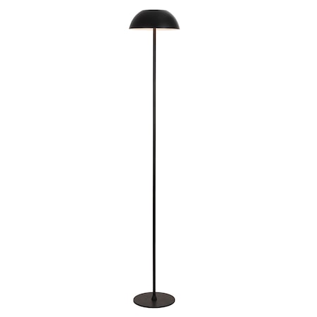 Jonathan Y Laurel 59" Contemporary Minimalist Mushroom Metal Adjustable Height Rechargeable Cordless Integrated JYL7165B