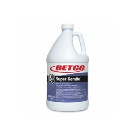 Betco Super Kemite Degreaser, 1 gal, Bottle, Cherry, 4PK 866-1030400