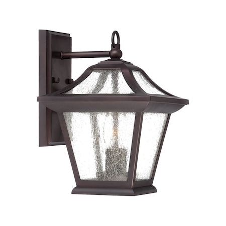 Homeroots XL Antique Bronze Birdhouse Shape Outdoor Wall Light 398367