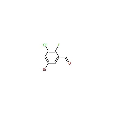 Ak Scientific 5-Bromo-3-chloro-2-fluorobenzaldehyde (5g), CAS 1280786-80-2 Z0014-5g
