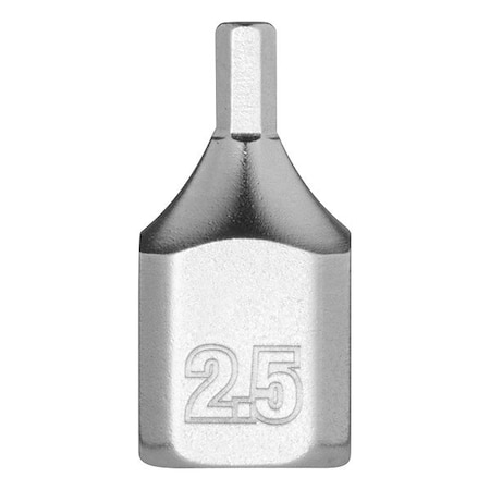 Milwaukee Tool Bit Socket, 1/4" Drive, Chrome, S2 Steel 45-34-1129