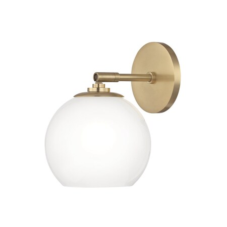 Mitzi Tilly 1 Light Wall Sconce 6.75 In. Aged Brass H121101-AGB