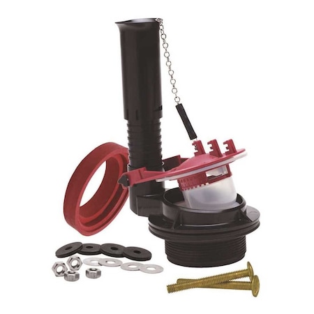 Fluidmaster Universal 3 in. Complete Toilet Flush Valve Repair Kit Assorted Colors 540AKRP5