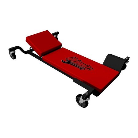 Whiteside Creeper, Steel, 4 in. Dia, 600 lb. Max. TUADJ