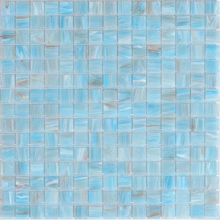 Apollo Tile Celestial 12 in. x 12 in. Glossy Light Blue Glass Mosaic Wall and Floor Tile 20 sq. ft./case, 20PK APLST88BL525A