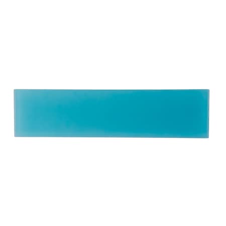 Apollo Tile Sapphire Blue 3 in x 12 in Glass Matte Wall Subway 5 sqft/case, 20PK APLA88042M 3X12A