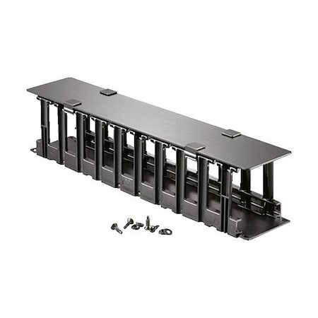 Rittal Horizontal Cable Mgmt w/ Hinged Cvr, PK2 9969597