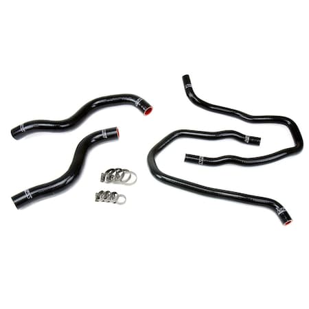 Hps Performance High Temp Reinforced Silicone Radiator and Heater Coolant Hose Kit, Black,  57-1387-BLK
