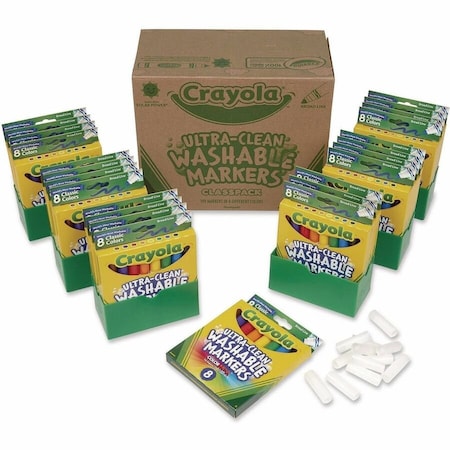 Crayola Art Marker Set, Non-Erasable, PK192 CYO588208