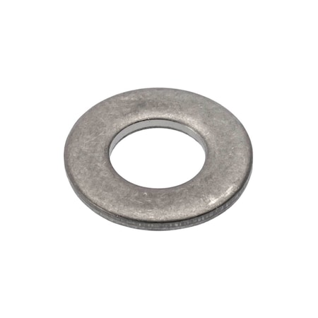 Zoro Select Flat Washer, For Screw Size #12 , Stainless Steel Plain Finish Z0542-316