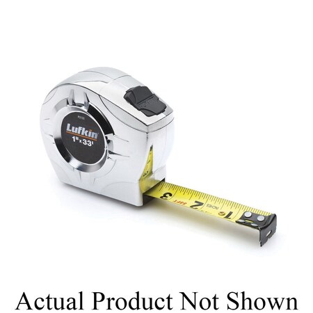 Crescent P2000 TAPE MEASURE, 25 FT L X 1 IN W BLADE, STEEL BLADE, 1/16 IN GRADUATION P2125N