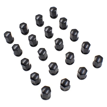 Geared2Golf 53K548BLK 0.87 in. M14 20 Lug Wheel Installation Kit for 2018 GMC Acadia, Black GE3568975